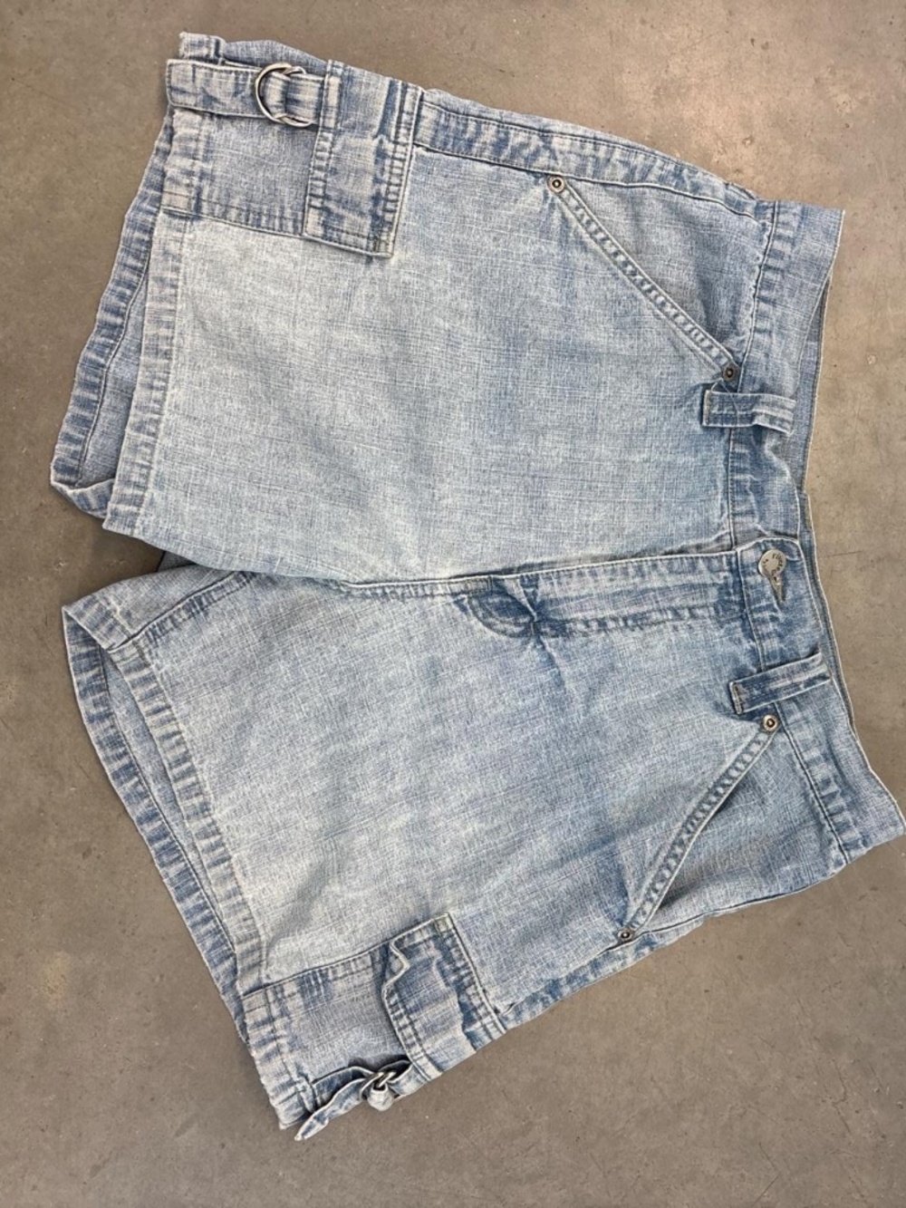Y2K Riveted Cargo Short
